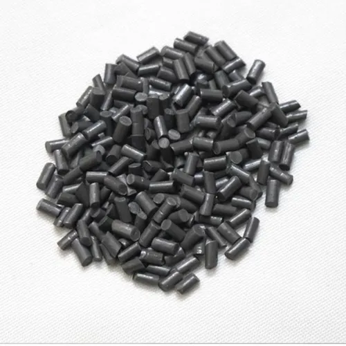 15% Nylon 6 glass filled Plastic Granules Dark Gray